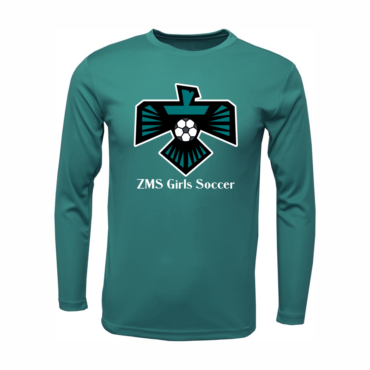 ZMS Soccer Long-Sleeve Performance Tee