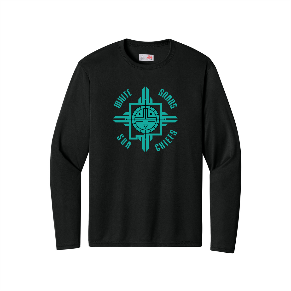 White Sands School Long-Sleeve Performance Tee