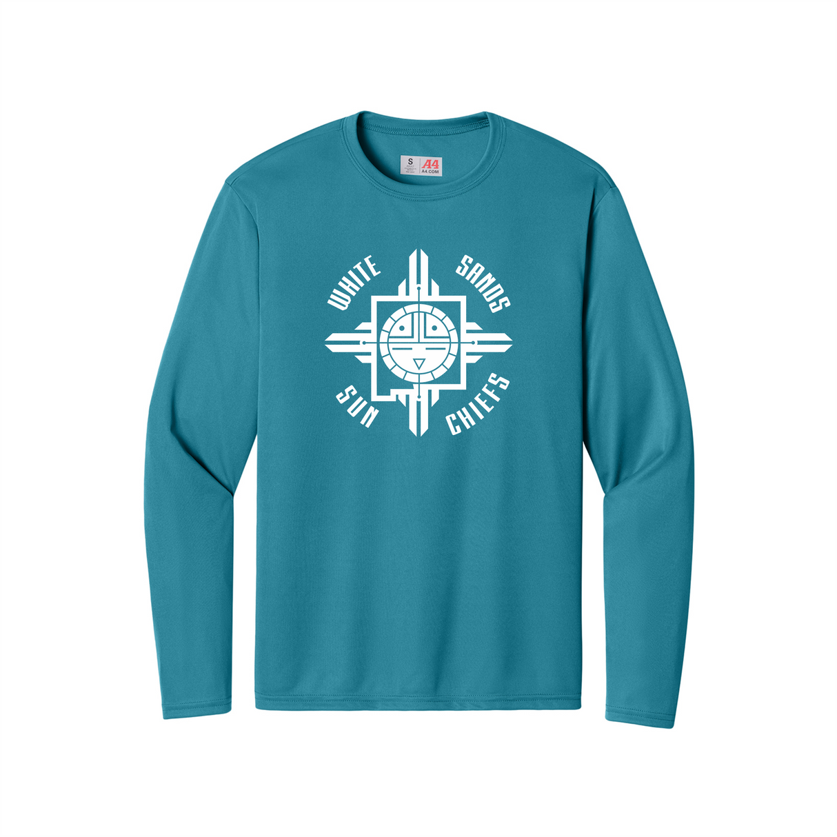 White Sands School Long-Sleeve Performance Tee