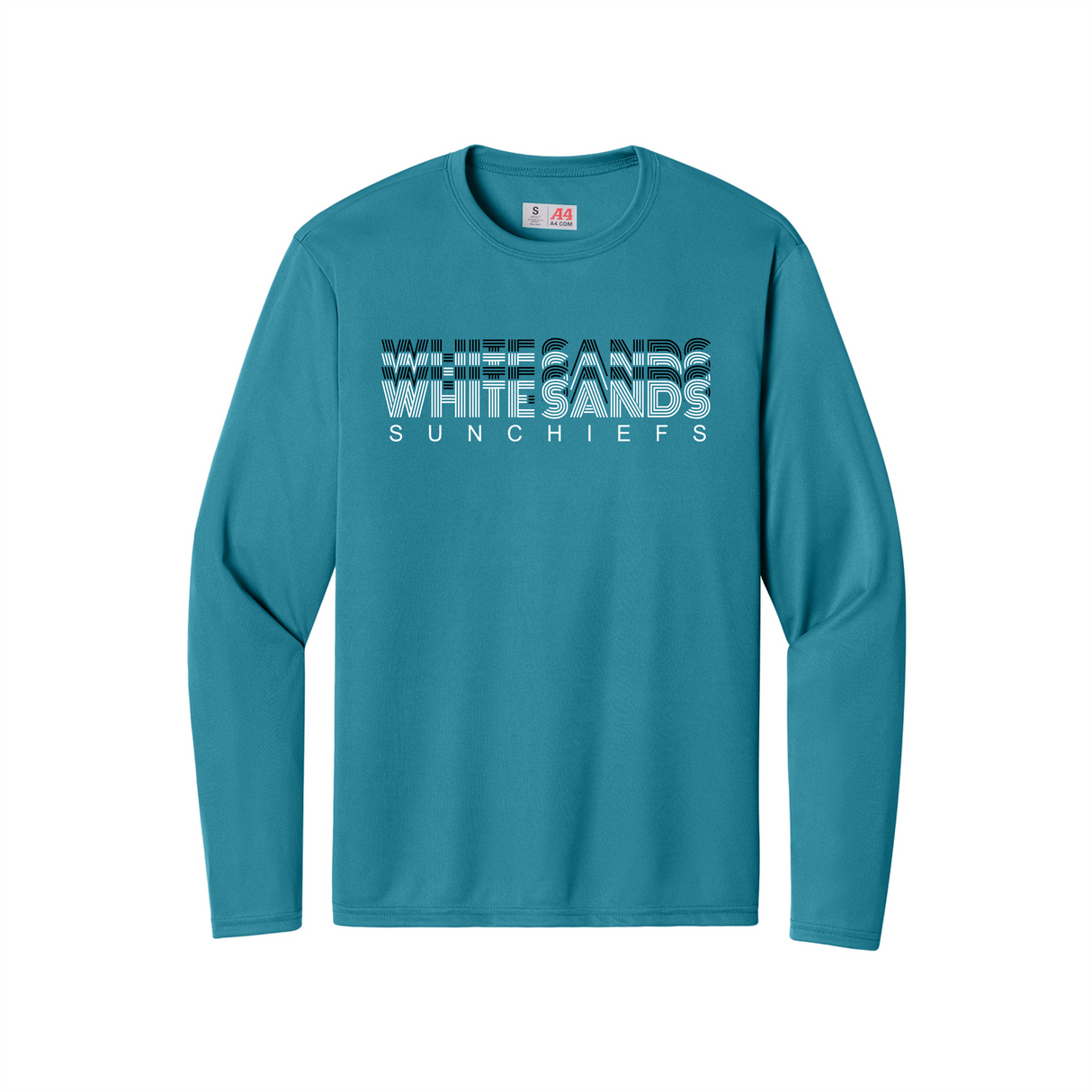 White Sands School Long-Sleeve Performance Tee
