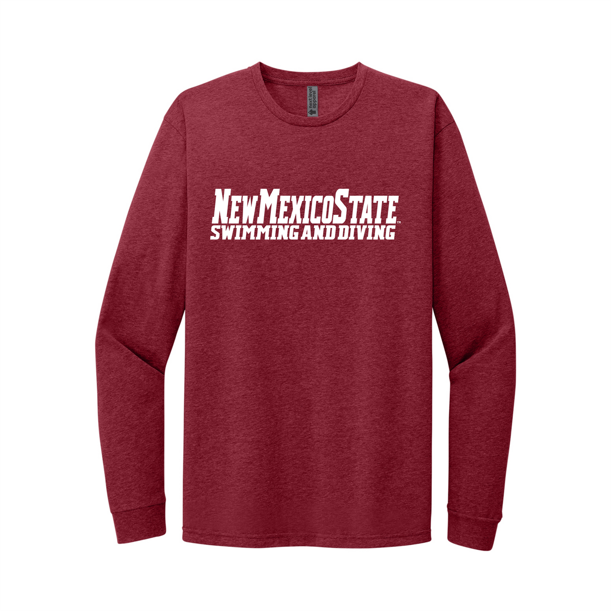 NMSU Swim Long-Sleeved Cotton Tee