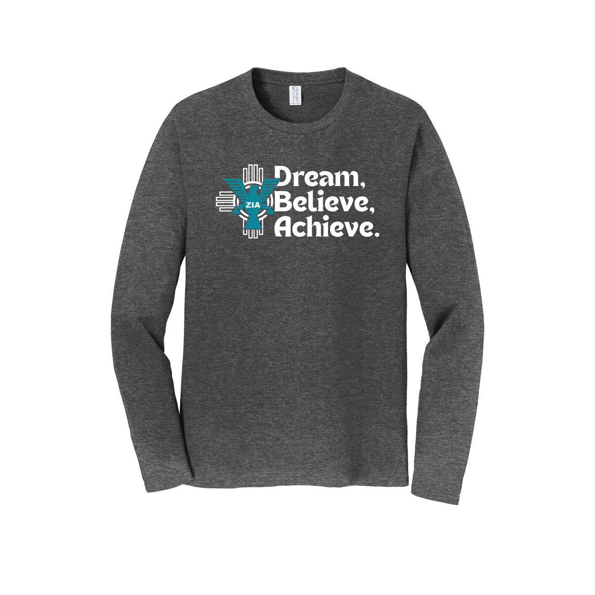 Zia Middle School Long-Sleeve Cotton Tee