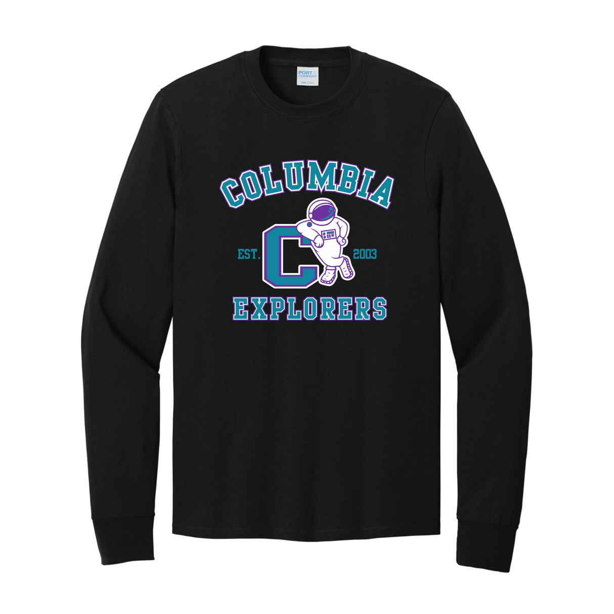 Columbia Elementary Long-Sleeve Cotton Tee