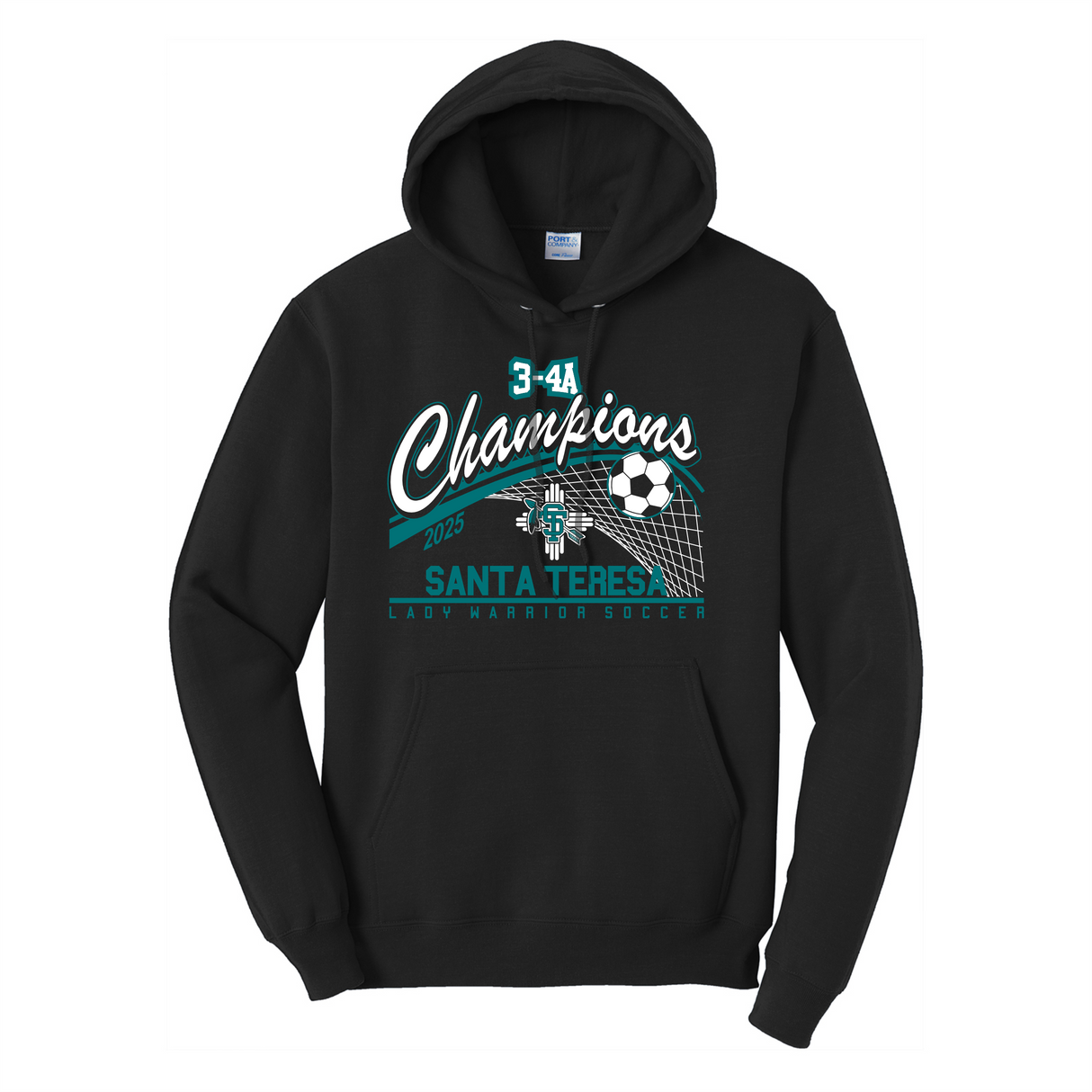 STHS Girls Soccer District Champs Pullover Hoodie