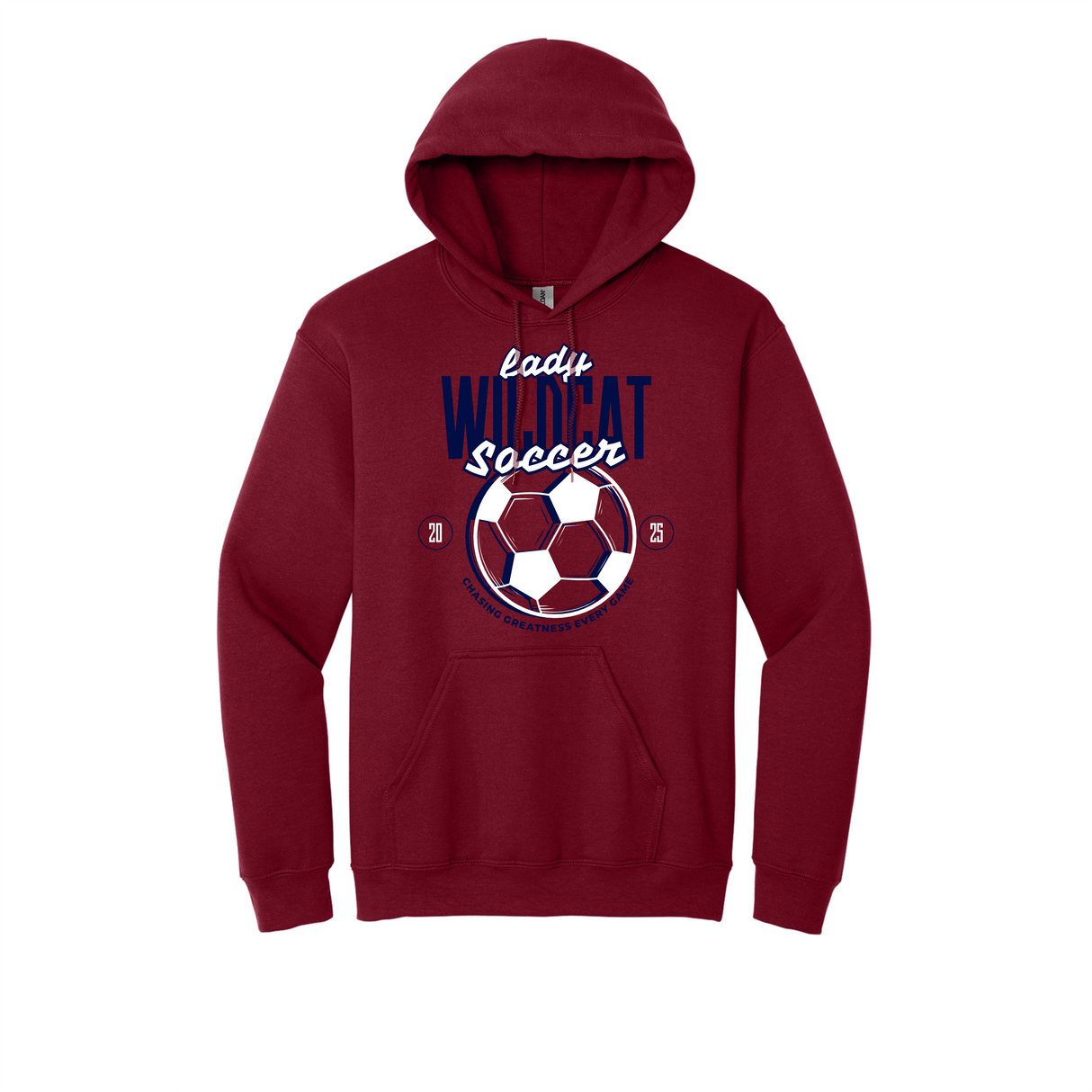 DHS Girls Soccer Pullover Hoodie