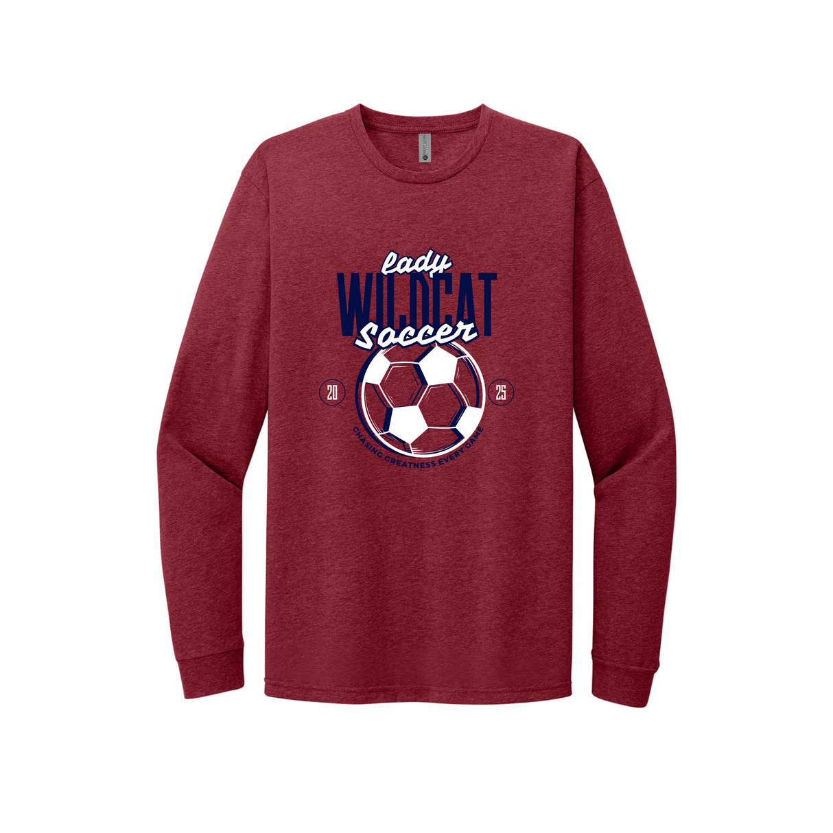 DHS Girls Soccer Long-Sleeve Cotton Tee