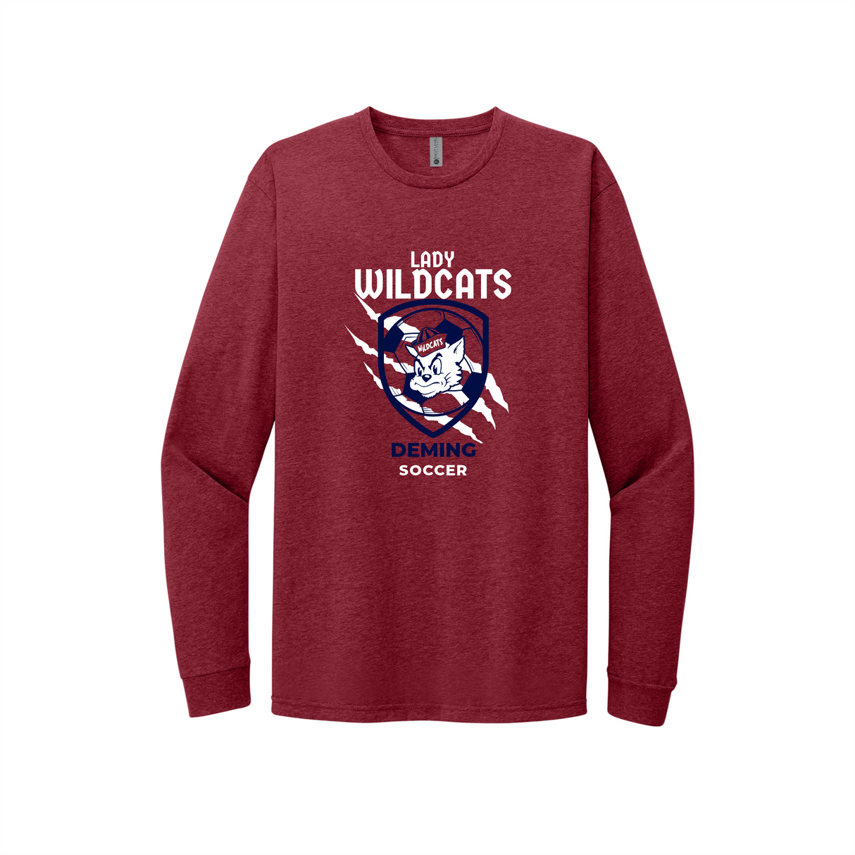 DHS Girls Soccer Long-Sleeve Cotton Tee