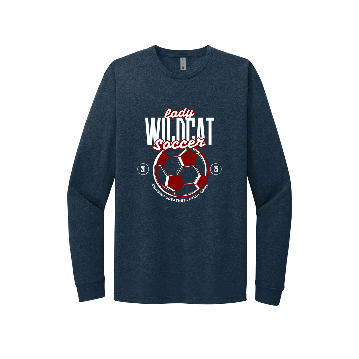 DHS Girls Soccer Long-Sleeve Cotton Tee