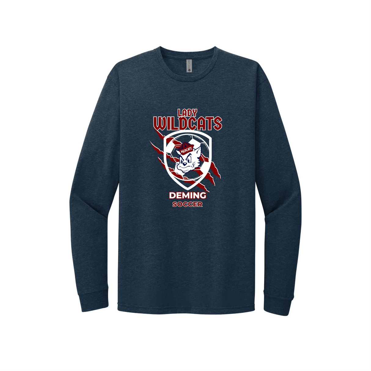 DHS Girls Soccer Long-Sleeve Cotton Tee