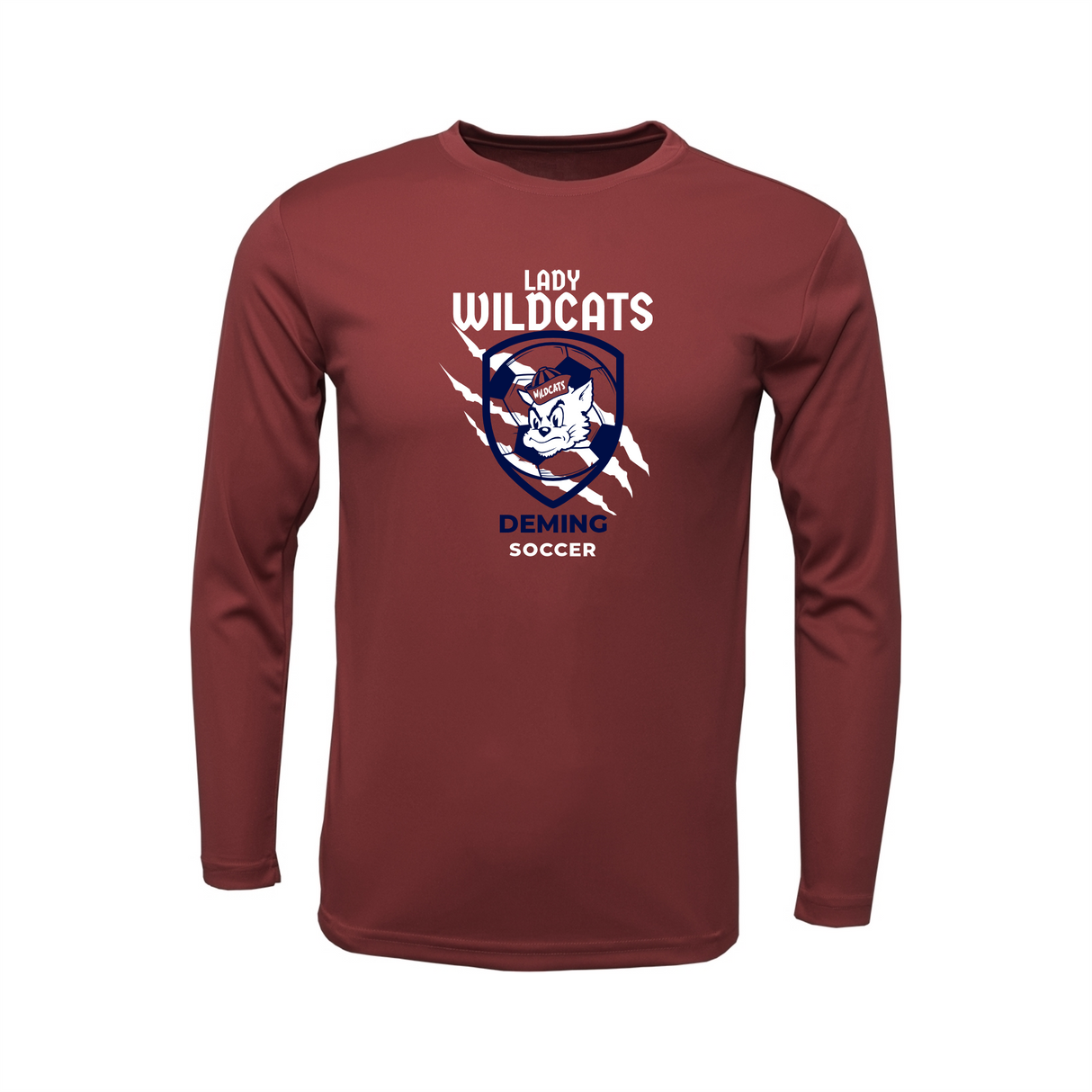DHS Girls Soccer Long-Sleeve Performance Tee
