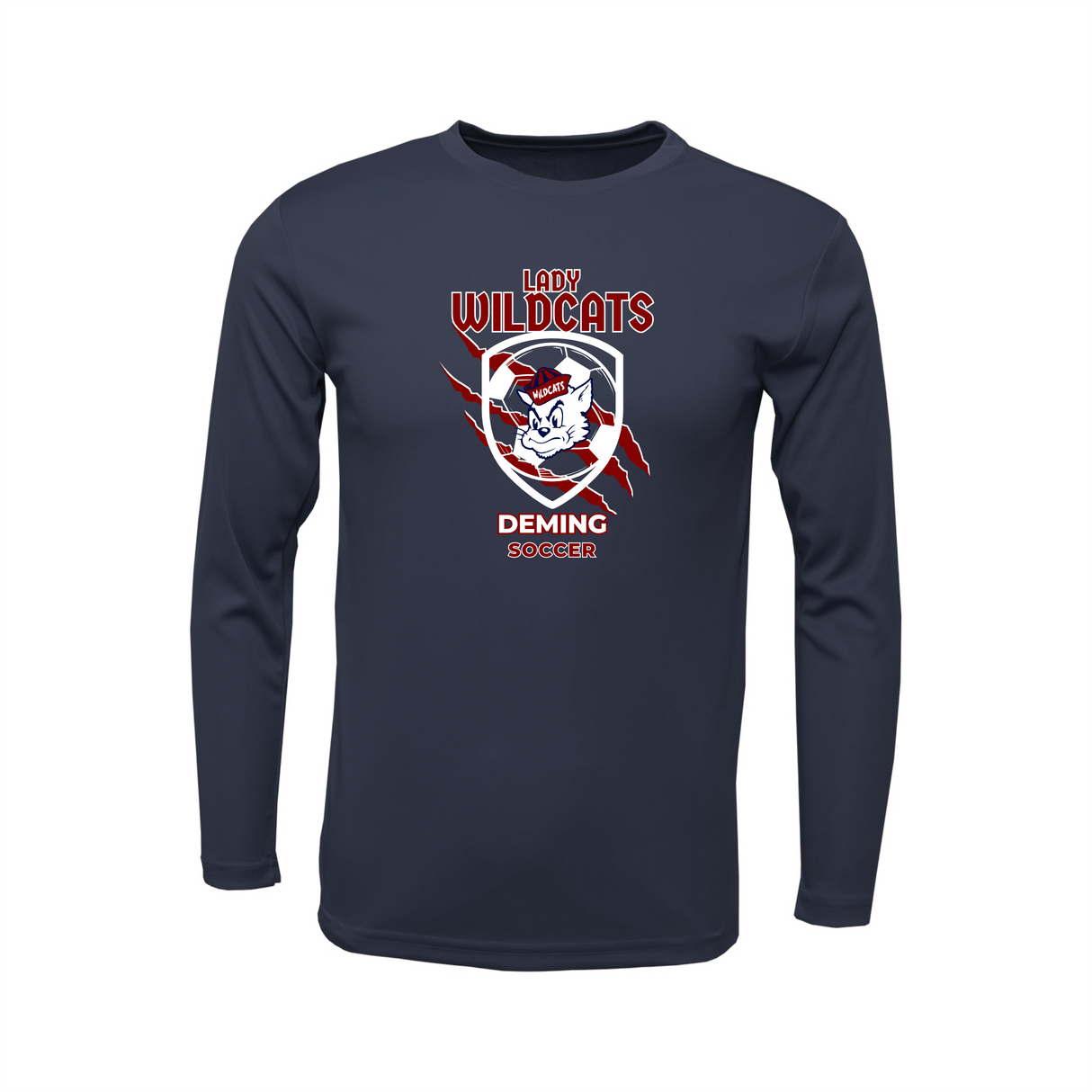 DHS Girls Soccer Long-Sleeve Performance Tee
