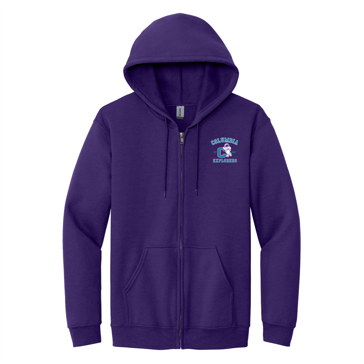 Columbia Elementary Full-Zip Hoodie