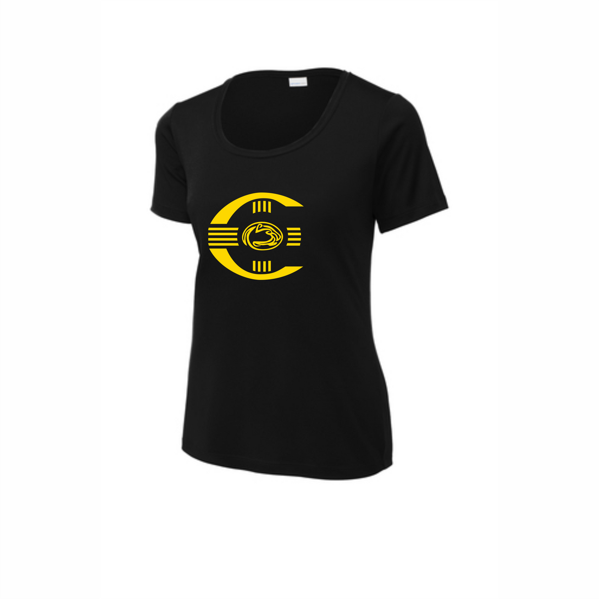 Cibola HS Marching Band Women's Scoop-Neck Performance Tee