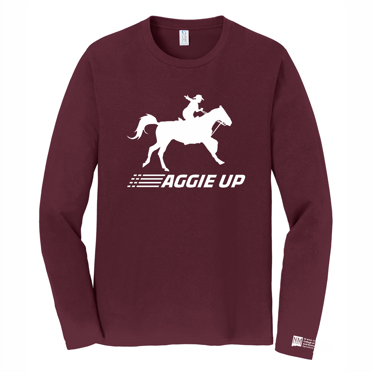 NMSU AXED Long-Sleeve Cotton Tee