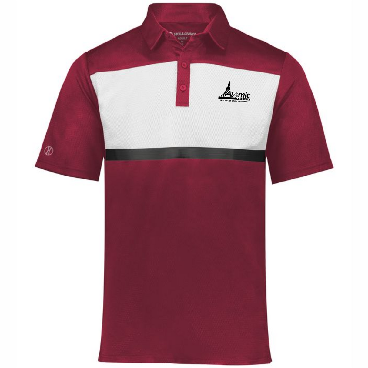Atomic Aggies Premium Performance Polo