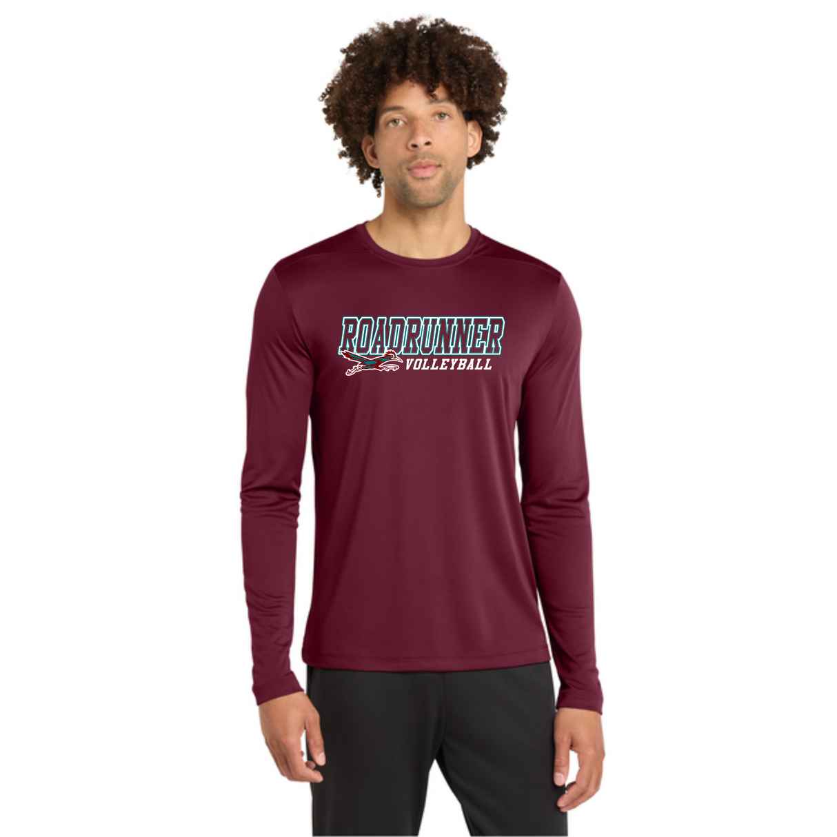 RVC "Italicized" Long-Sleeve Performance Tee