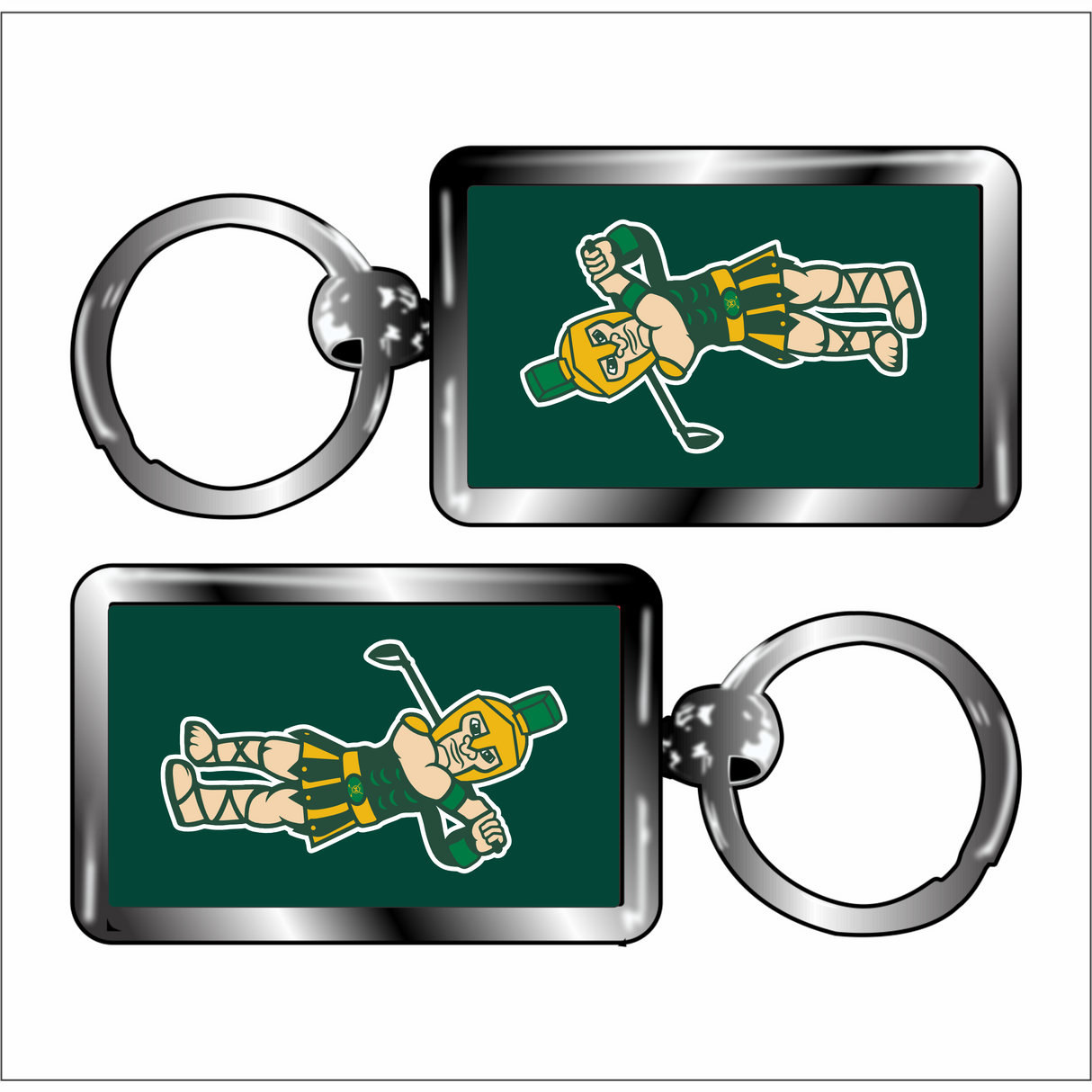 MHS Golf Keychain
