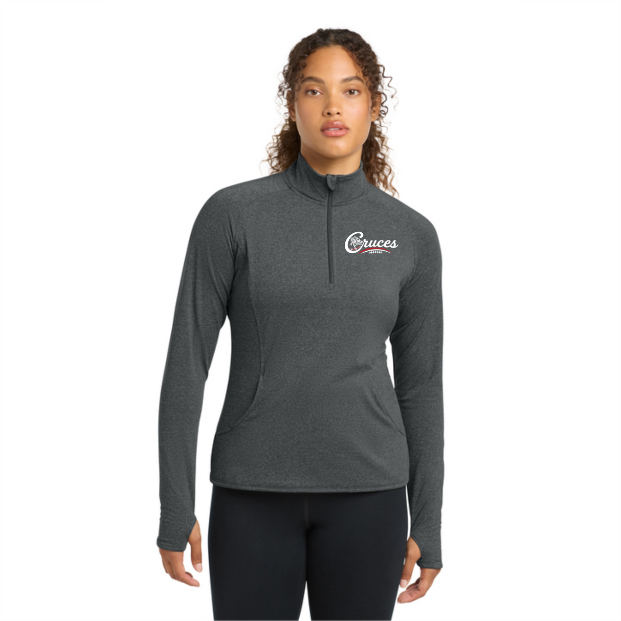 LCHS Football Women's Quarter-Zip Pullover