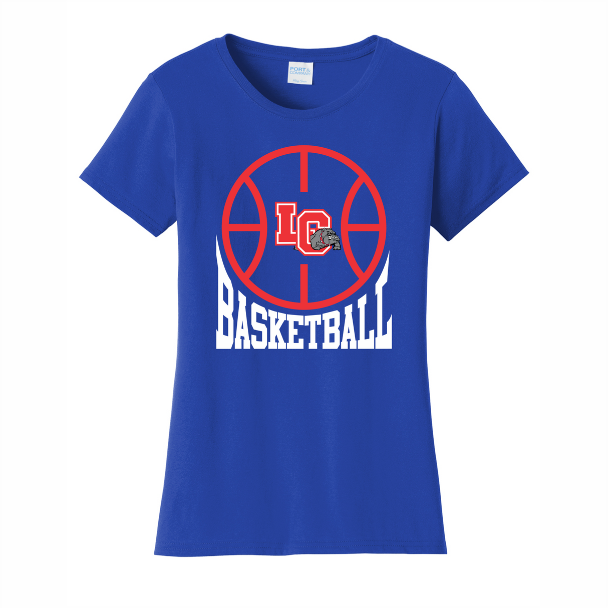 LCHS Boys Basketball Women's Cotton Tee
