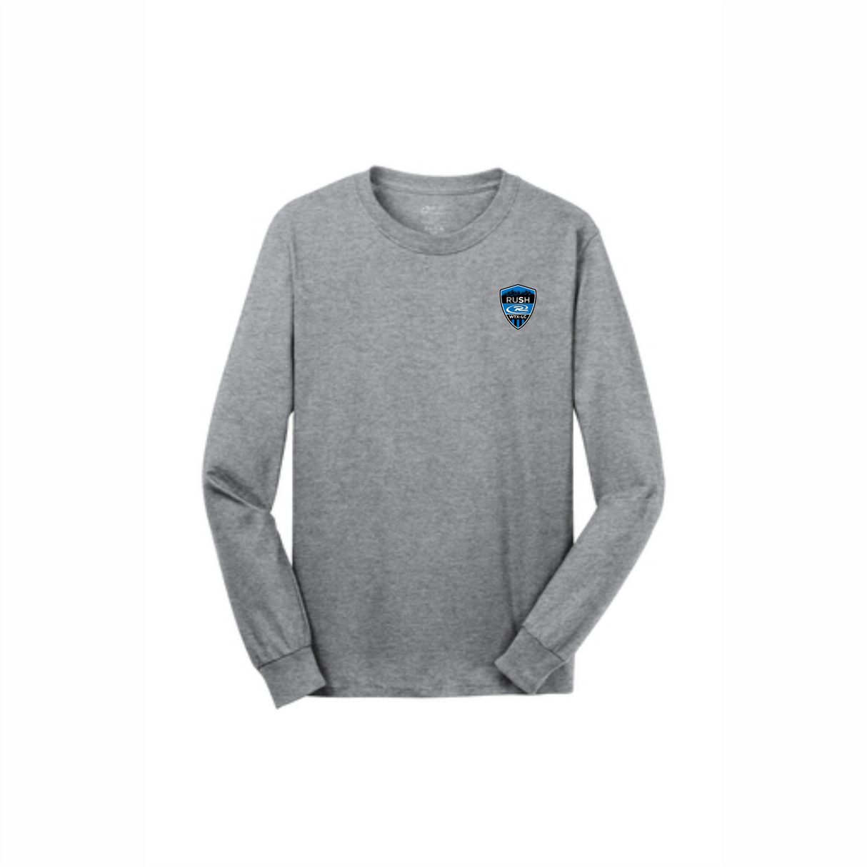 Rush Long-Sleeve Cotton Tee (Small Logo)