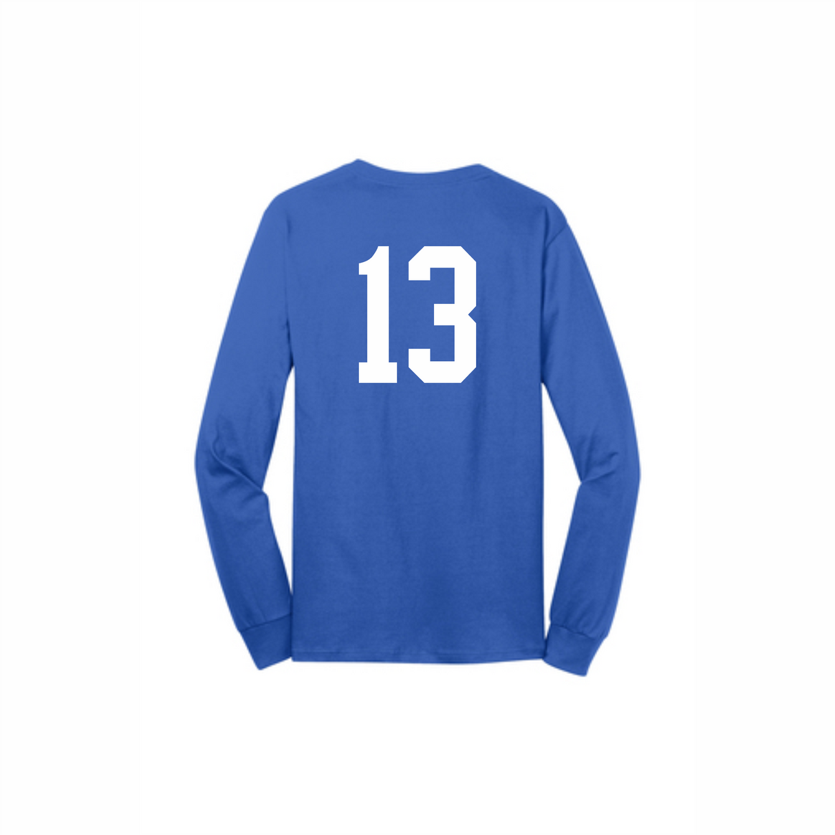 Rush Long-Sleeve Cotton Tee (Small Logo)