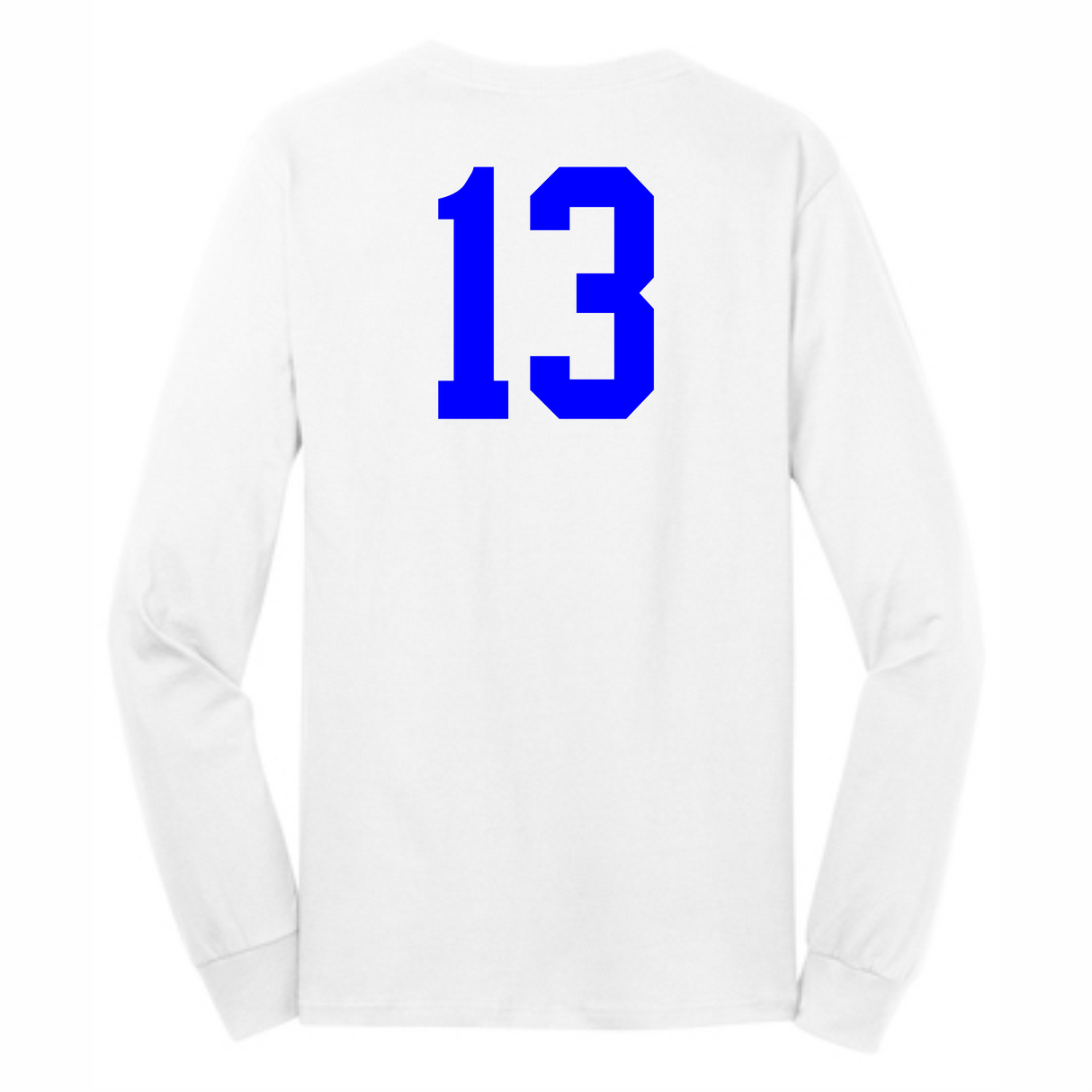 Rush Long-Sleeve Cotton Tee (Small Logo)