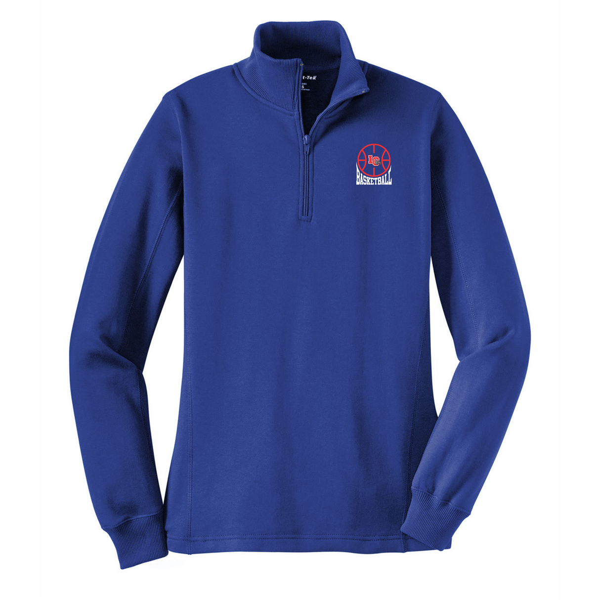 LCHS Boys Basketball Women's 1/4-Zip Pullover