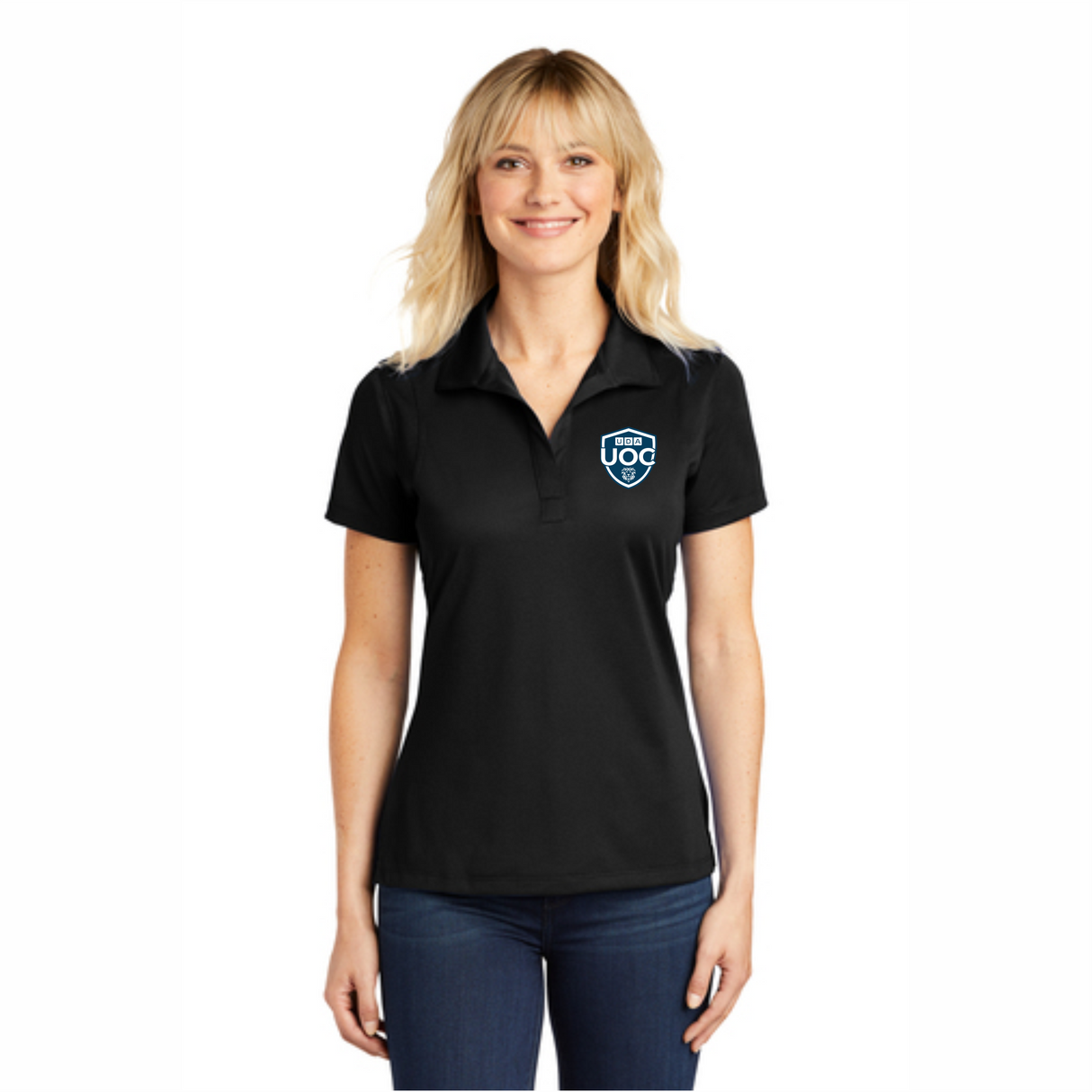 UDA/NMSU Soccer Chester Women's Performance Polo