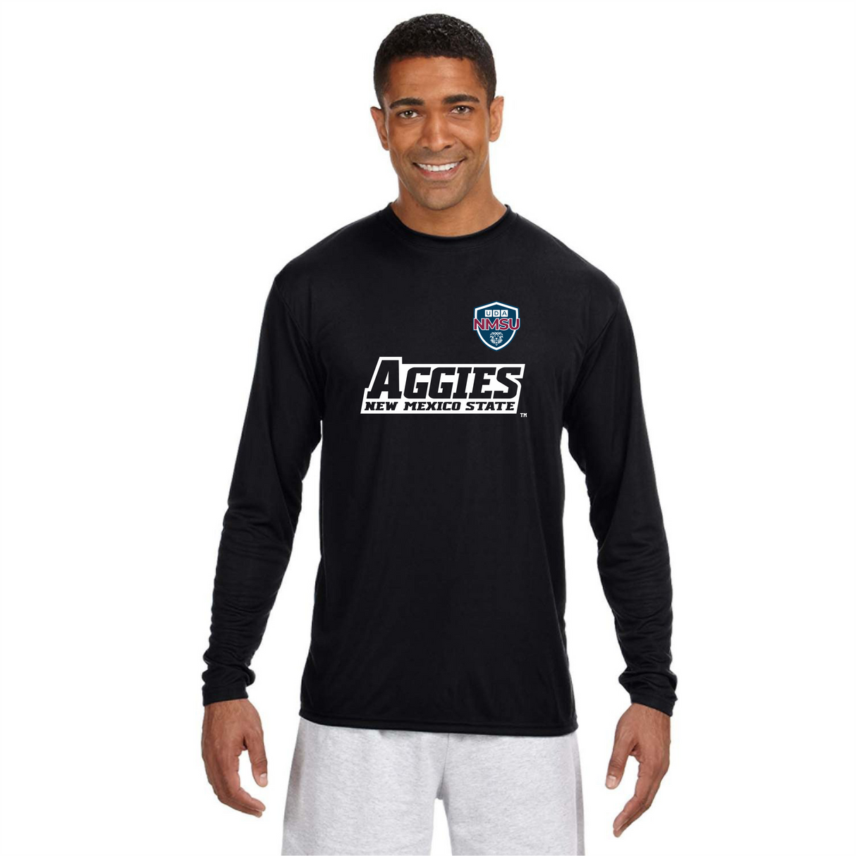 UDA/NMSU Soccer Long-Sleeve Performance Tee