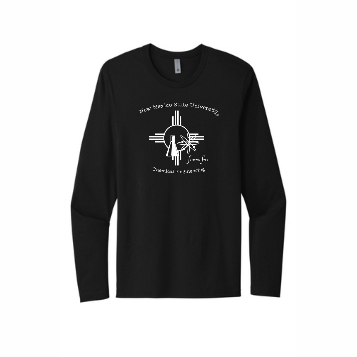 NMSU AICHE School Long-Sleeve Cotton Tee