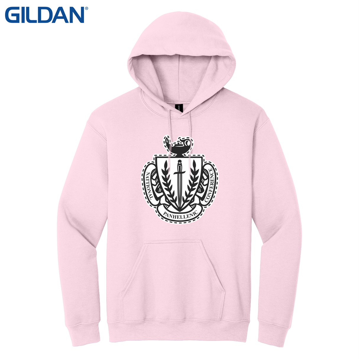 Greek Letters Pullover Hoodie