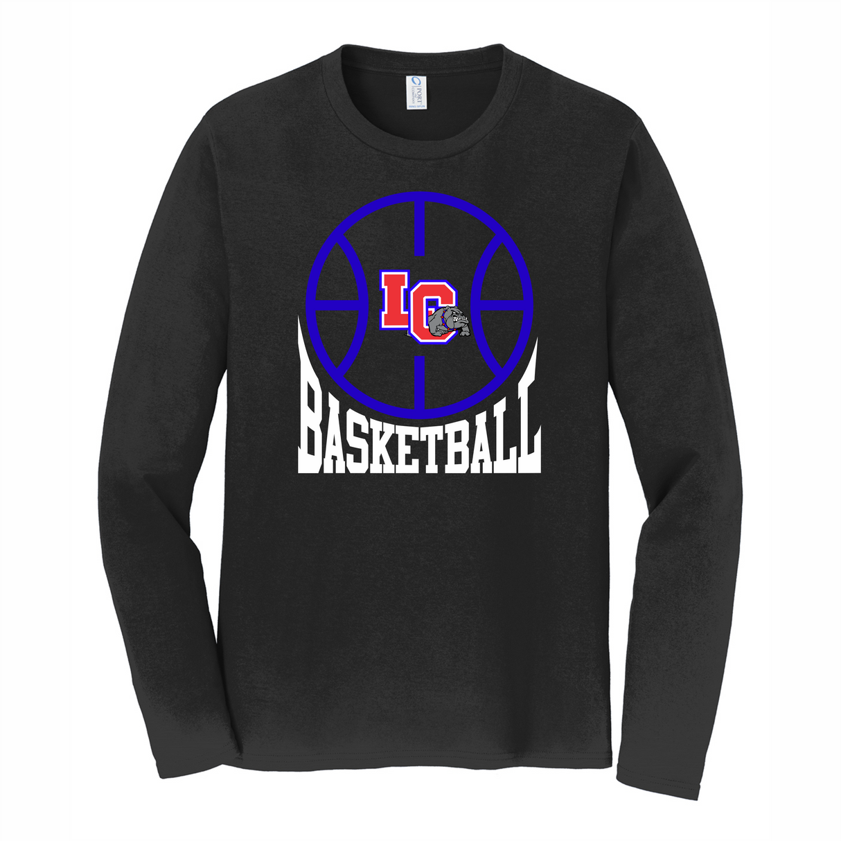 LCHS Boys Basketball Long-Sleeve Cotton Tee