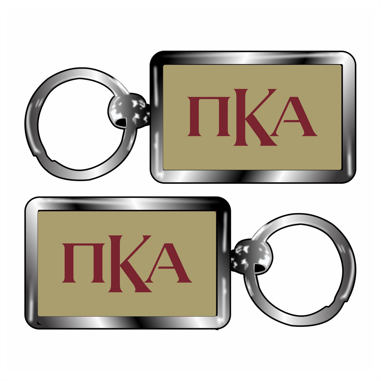 Greek Keychain