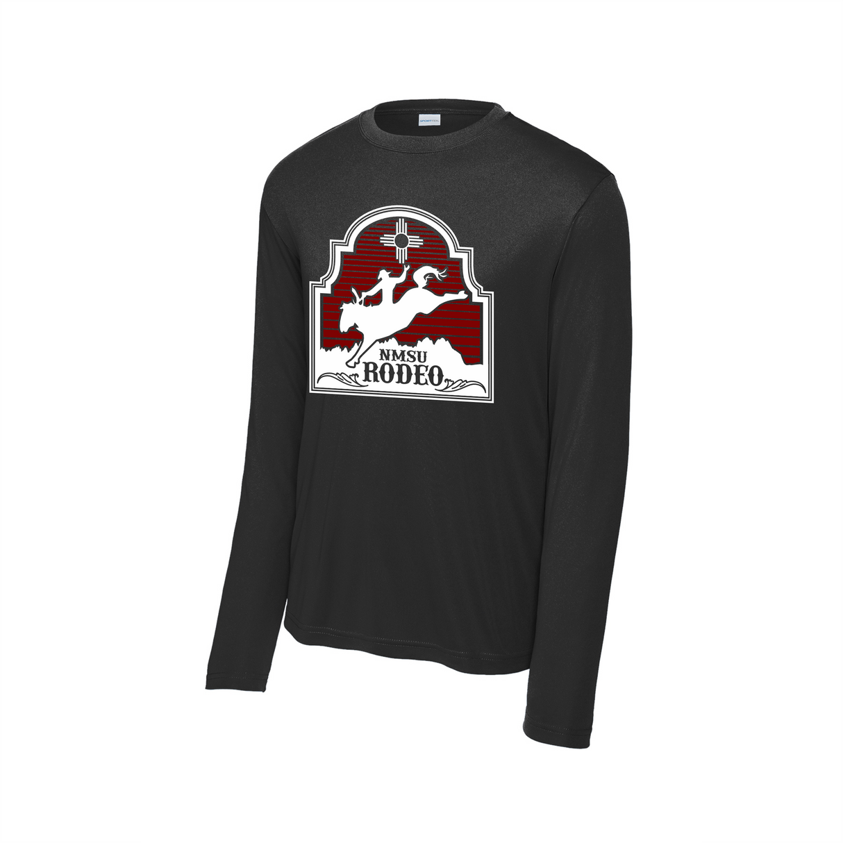 NMSU Rodeo Rising Zia Long-Sleeve Performance Tee