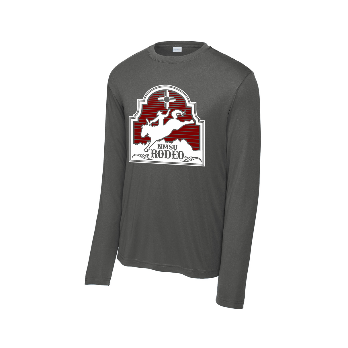 NMSU Rodeo Rising Zia Long-Sleeve Performance Tee