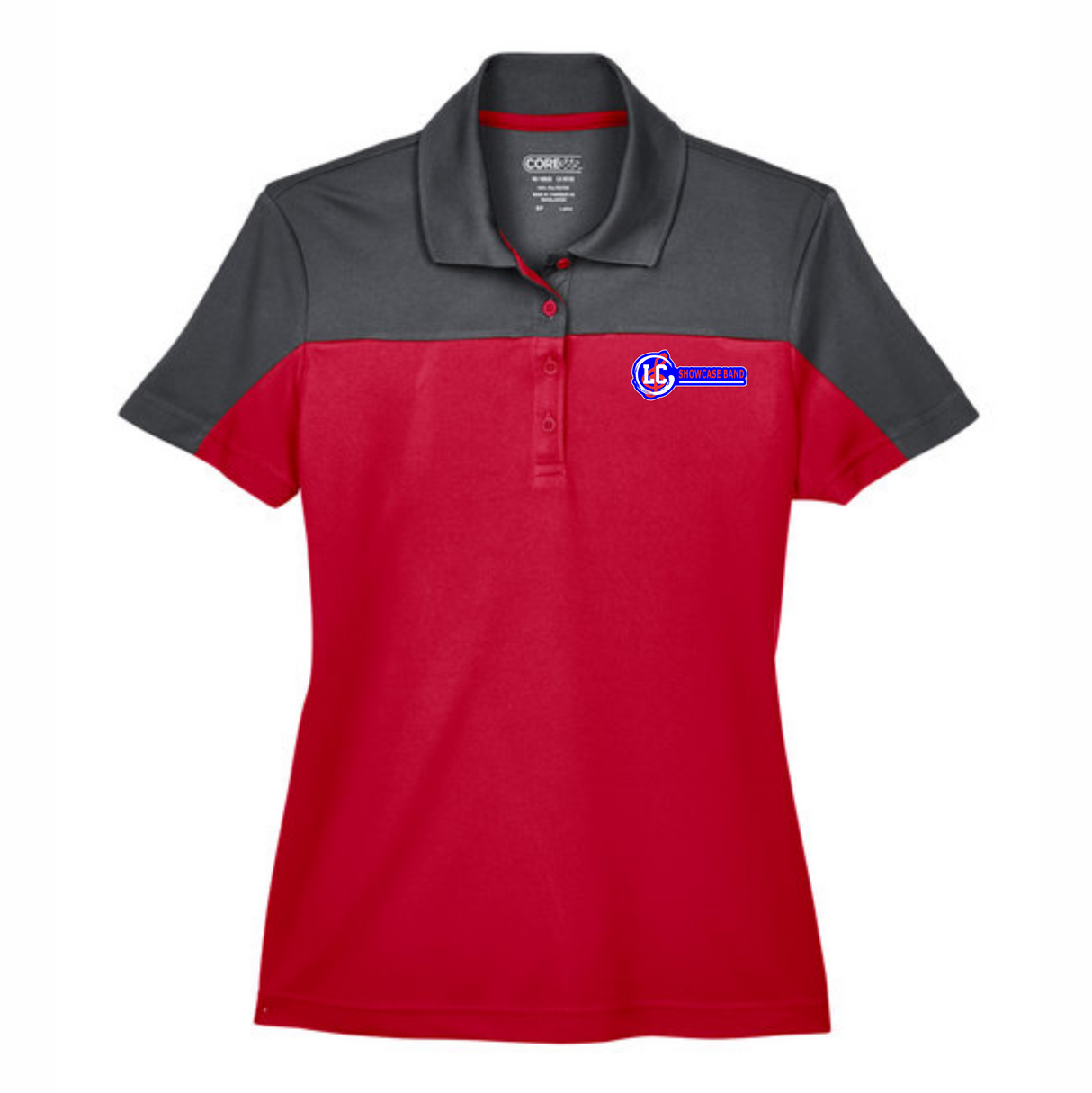 LCHS Band Showcase Ladies' Colorblock Performance Polo