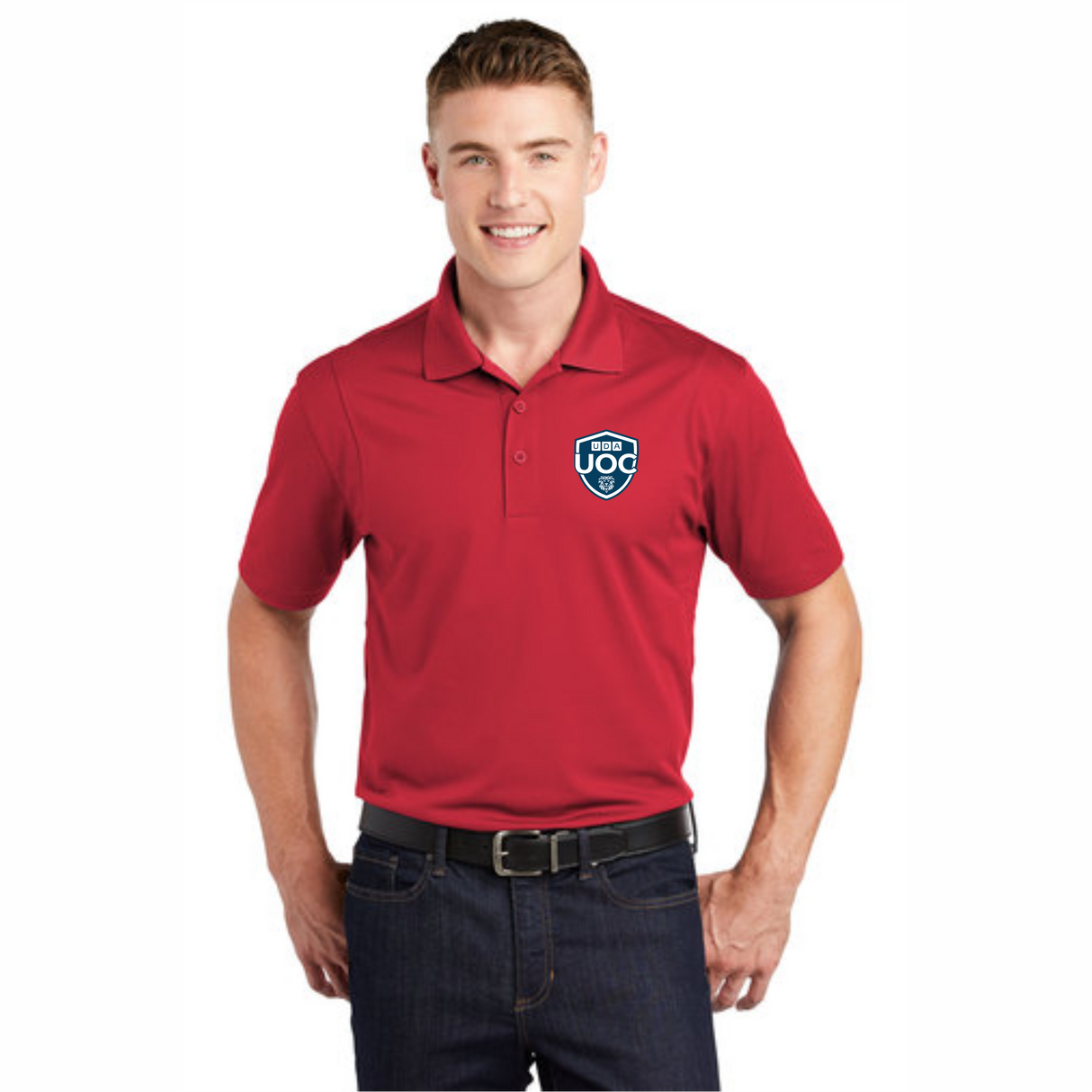 UDA/NMSU Soccer Chester Performance Polo