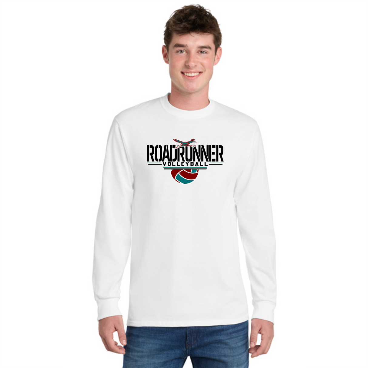 RVC "Stamp" Long-Sleeve Cotton Tee