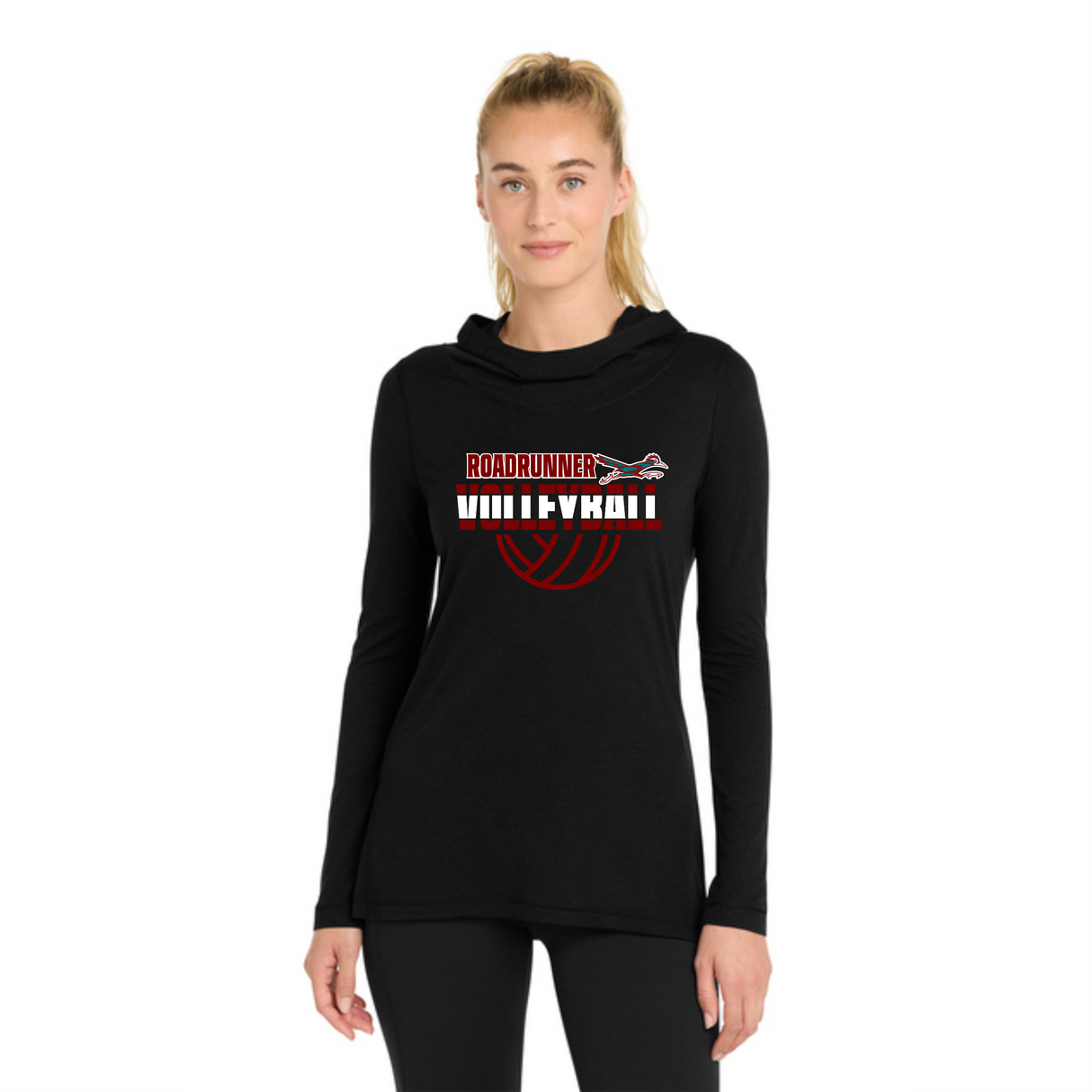 RVC "Stripe" Women's Tri-Blend Hoodie