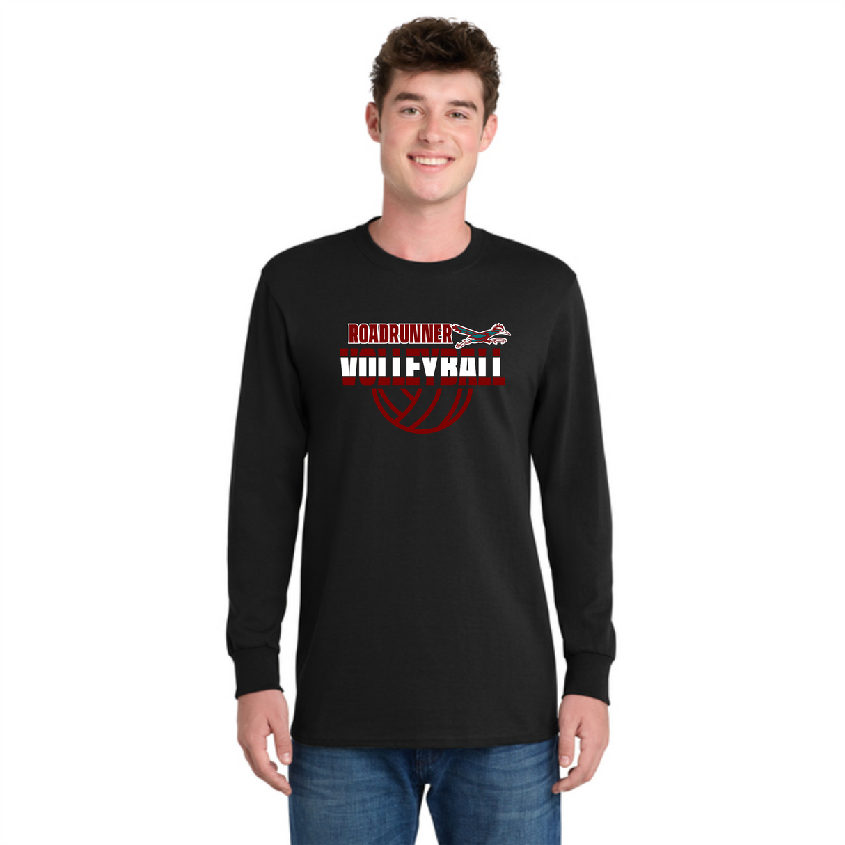 RVC "Stripe" Long-Sleeve Cotton Tee