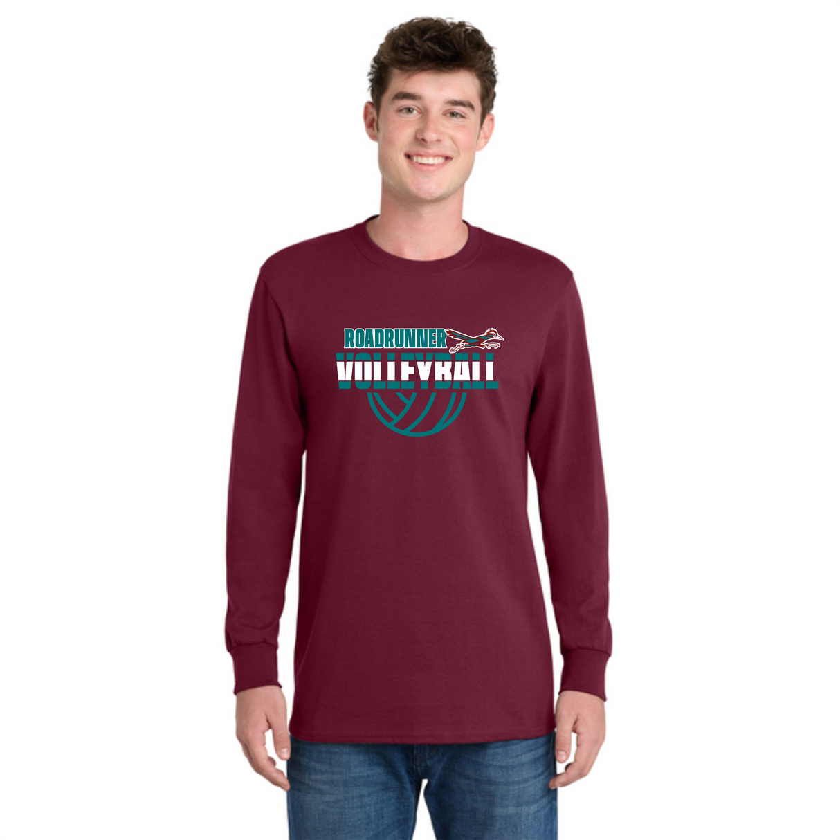 RVC "Stripe" Long-Sleeve Cotton Tee