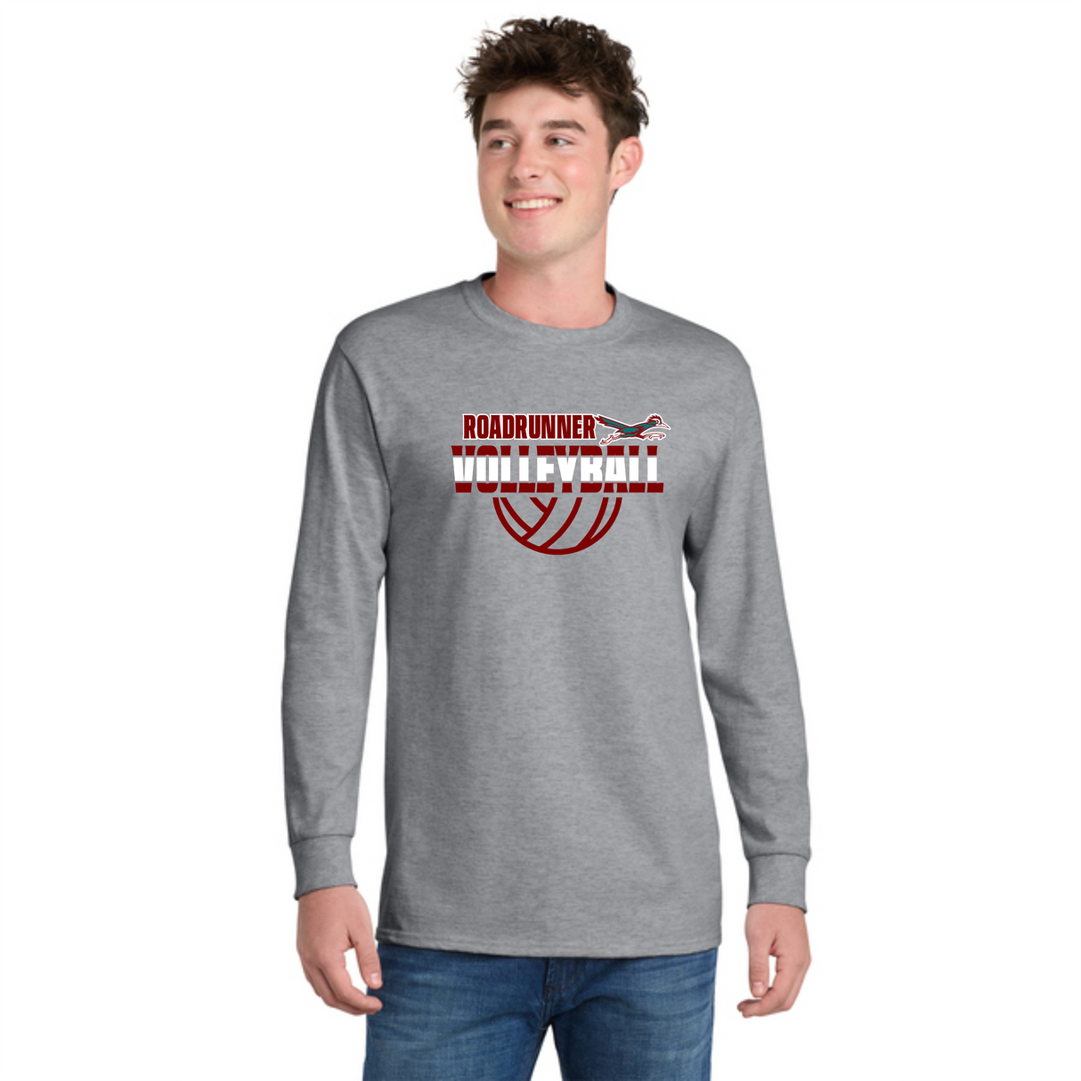 RVC "Stripe" Long-Sleeve Cotton Tee