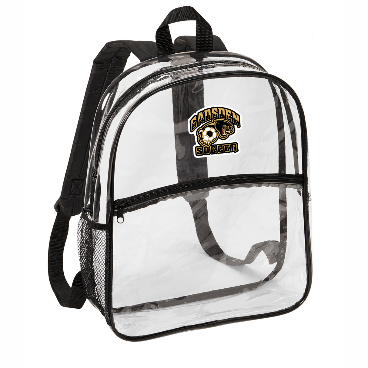 GHS Girls Soccer Clear Backpack