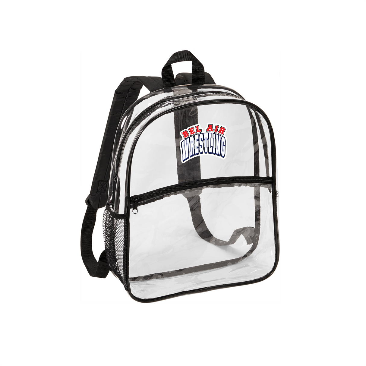 Bel Air Wrestling Clear Backpack