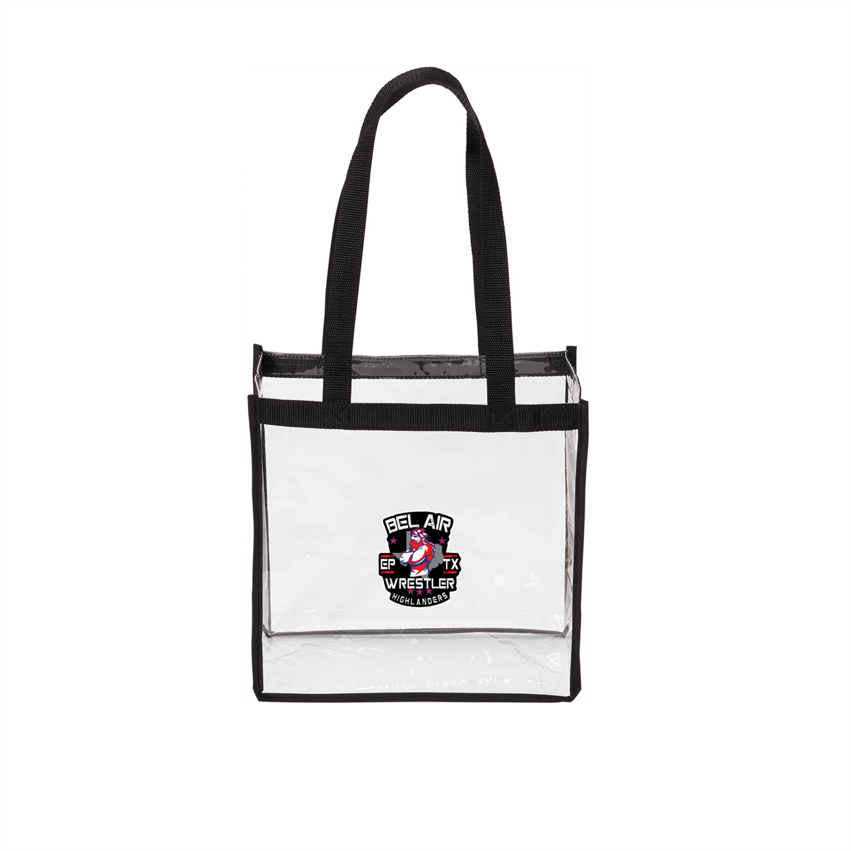 Bel Air Wrestling Clear Tote