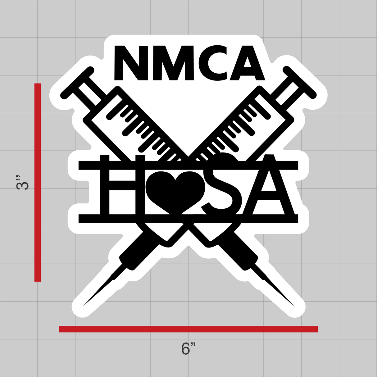NMCA Decal