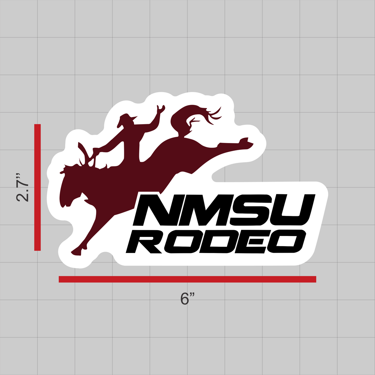 NMSU Rodeo Decal