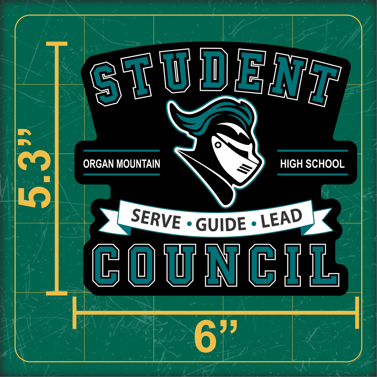 OMHS Student Council Decal