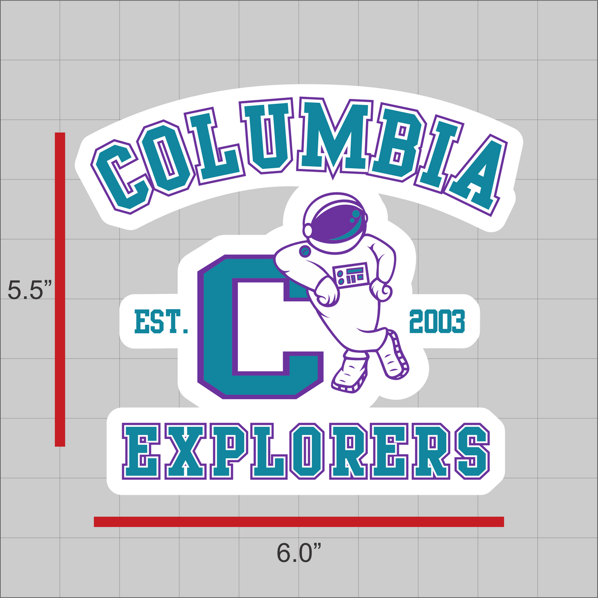 Columbia Elementary Decal