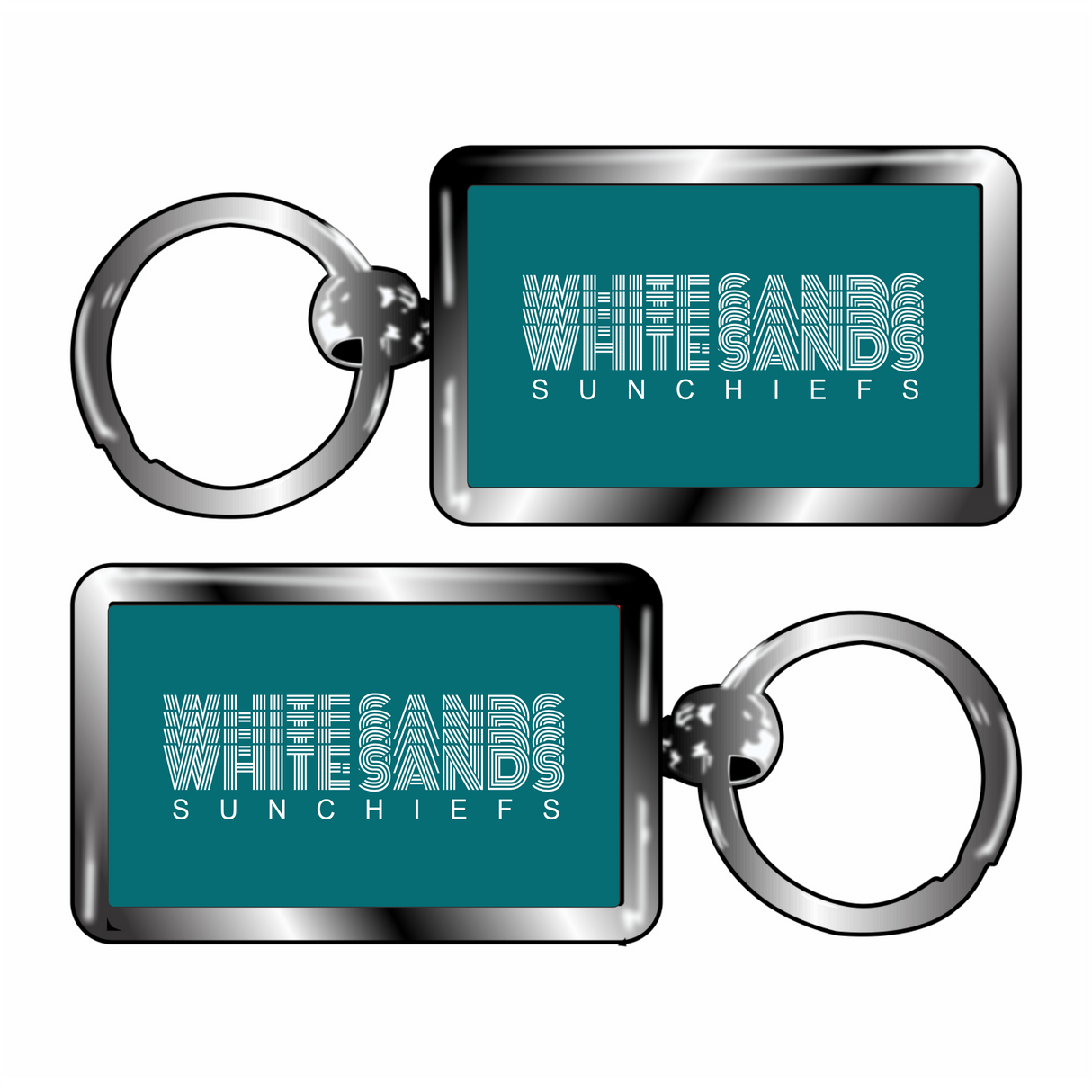 White Sands School Keychain